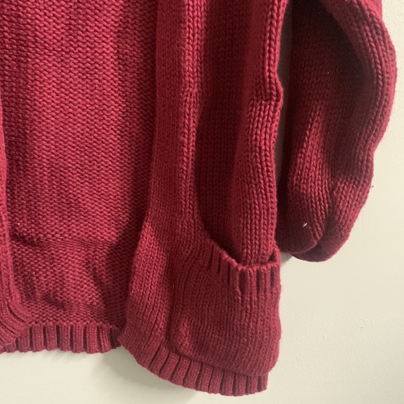 Girls old navy Maroon cardigan - Picture 4 of 5
